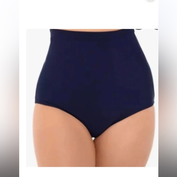 NWT Swim Solutions Ultra High-Waist Swim Bottoms size 10 - Picture 4 of 6